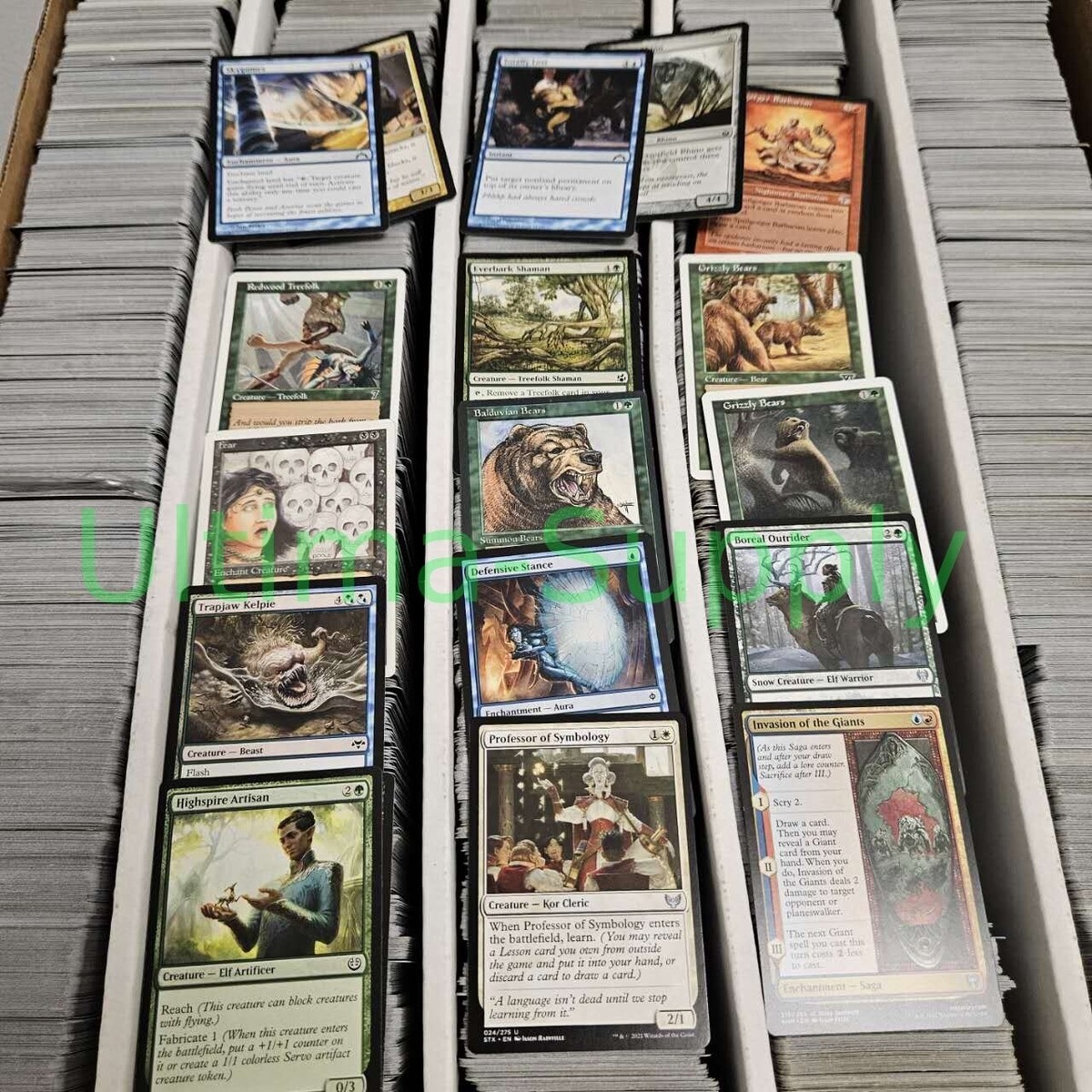 1000 MAGIC THE GATHERING MTG Card Collection With FOILS