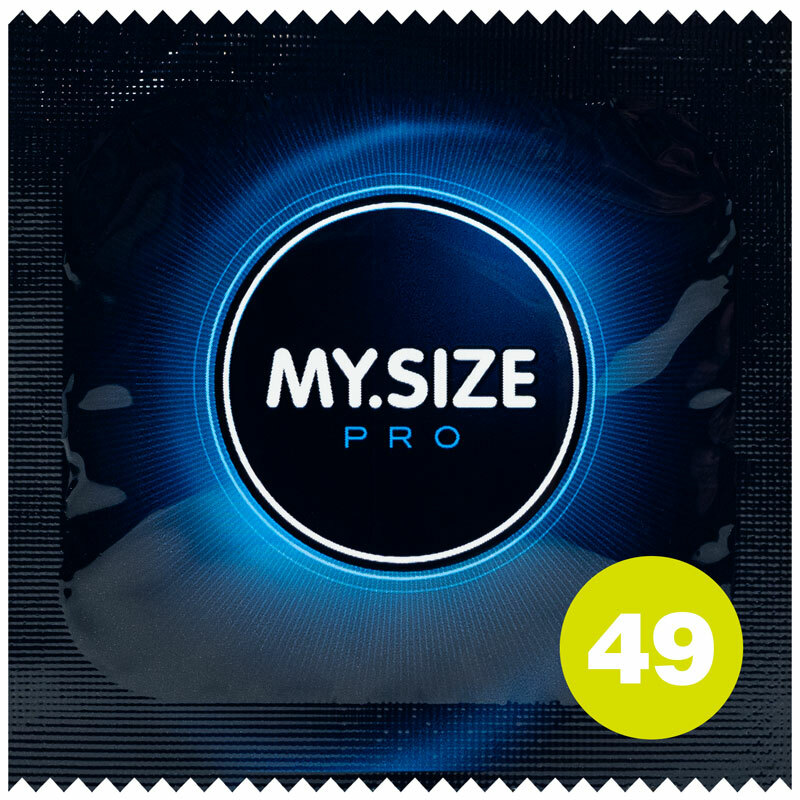 36 Pack My Size PRO 49mm Condoms - Snug Fit, Smaller/Narrow, Retail Box
