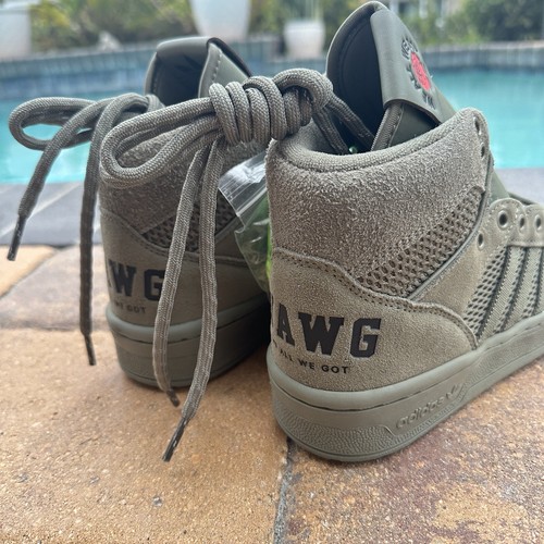 Adidas Fat Tiger Workshop x Rivalry Hi We All We Got Men's Shoes FX3470 Size 4.5 - Picture 4 of 14