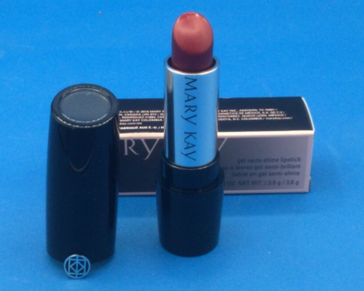 MARY KAY Gel Semi-Shine Lipstick SCARLET RED .13oz 094638 NEW Fast