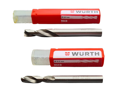 Würth HSCo Schweißpunktbohrer Schweißpunktfräser Schweißpunkt Bohrer 6mm 8mm HSS