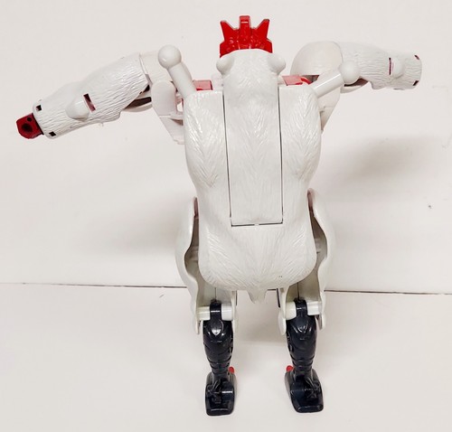 1995 Transformers Hasbro Polar Claw Bear Beast Wars White Bear For Parts - Picture 2 of 4