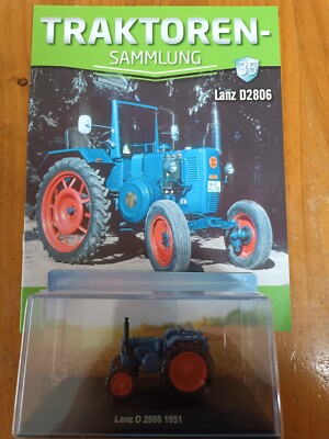 Hachette Traktor Schlepper Modell Lanz D2806 Spielzeug Sammler KQ