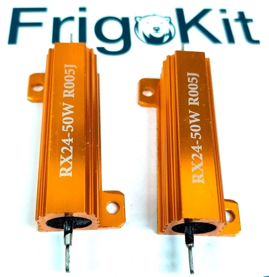 44-9916 OHMITE 50W 850HR005 SHUNT THERMO KING GOLD RESISTOR RCD 620 T0600 5 PCS - Image 3 of 4