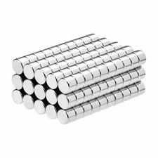 3/16 x 1/8 Inch Neodymium Rare Earth Disc Magnets N42 (150 Pack)