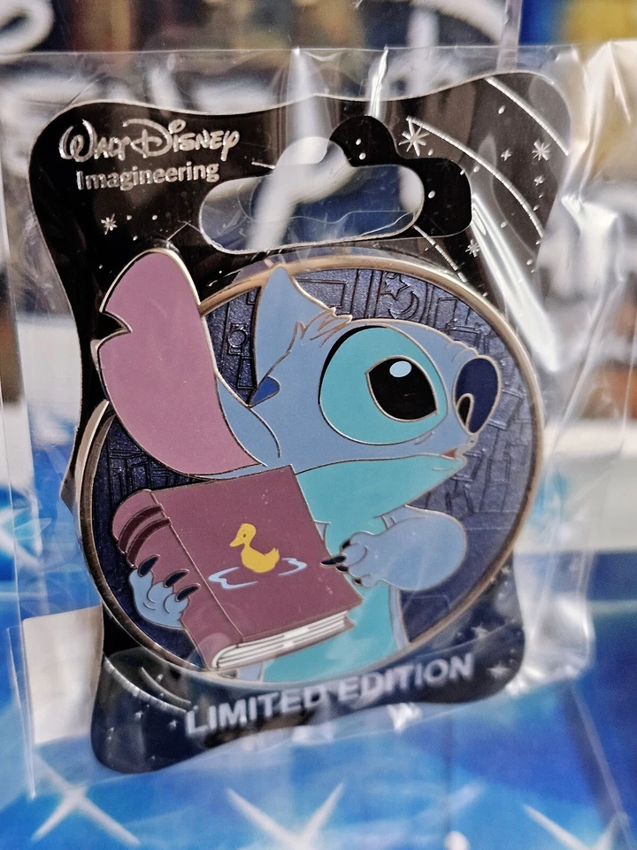 Disney WDI Heroes Pin - Heroes Profile Stitch - LE 250 NEW  Lilo & Stitch Hero - Image 4 of 4