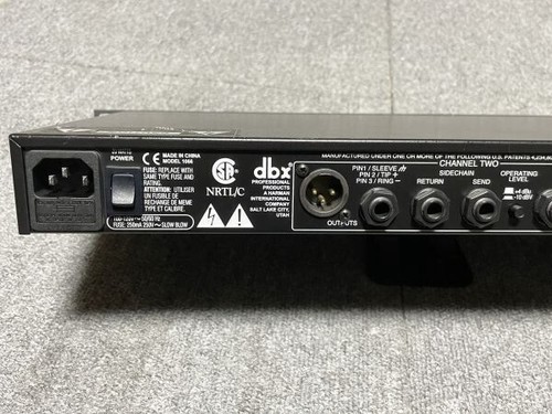 dbx 1066 Professional Dual-Channel Compressor Tested and good working condition - Picture 5 of 8