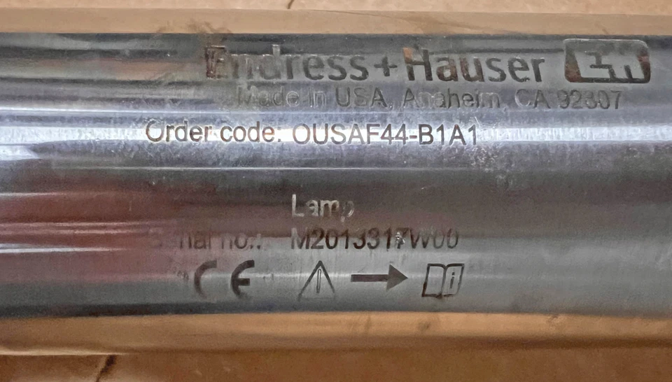 Endress+Hauser OUSAF44-B1A1 UV Absorption Sensor w/OUA260-AA1E07B1A3A Photometer - Image 3 of 4