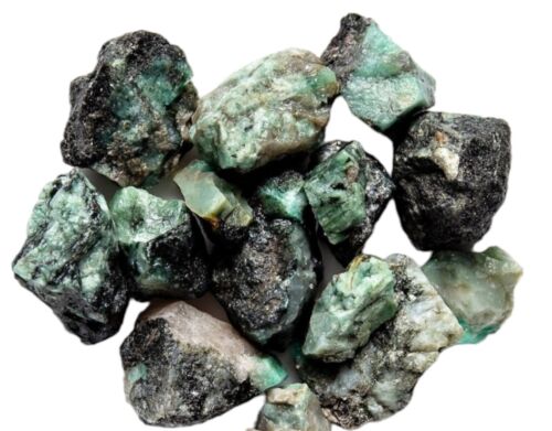 Minerali smeraldo Grezzo cristalloterapia collezione chakra Cm.3-4 - Foto 1 di 3