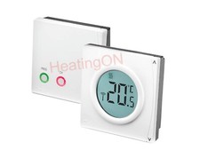 DANFOSS RET2000B-RF + RX1S WIRELESS ELECTRONIC ROOM THERMOSTAT 087N644400