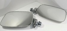 Chrome Side View Mirror Set Left Right Pair Volkswagen Karmann Ghia 1966-1974