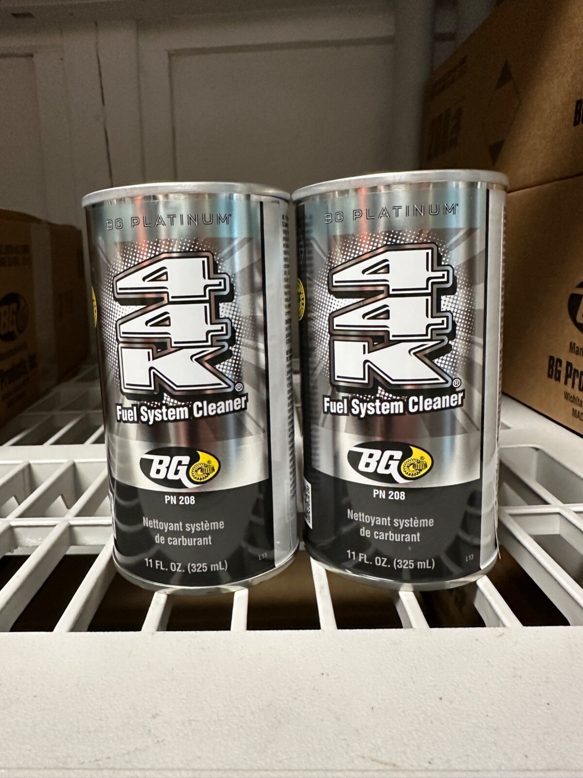 BG 44K PLATINUM New Fuel System Cleaner Additive 11oz. Can PN 208 2