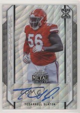 2021 Leaf Metal Draft Silver Wave 15/75 Tedarrell Slaton #BA-TS3 Auto 4z8