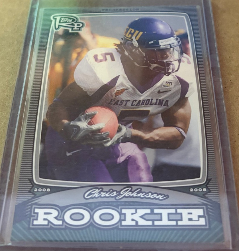 Chris Johnson Topps Rookie Progression Rookie #PRCJ Silver