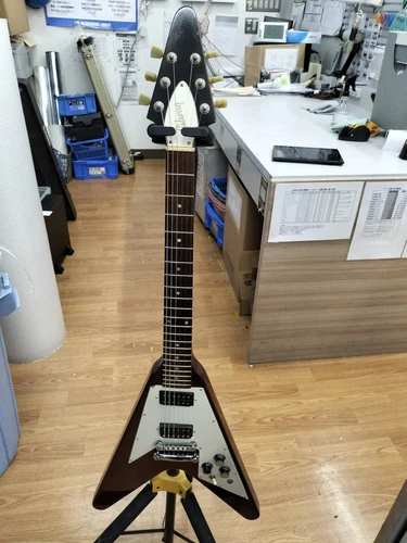 Gibson 1967 Flying V Electric Guitar Mahogany Vintage Reissue 3.1kg Used
