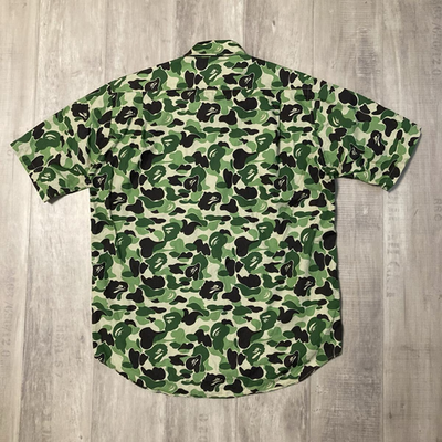 Vintage BAPE ABC CAMO Green Shirt a bathing ape NIGO Size M | eBay
