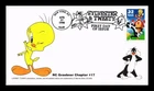 DR JIM STAMPS US COVER SYLVESTER & TWEETY LOONEY TUNES FIRST DAY ISSUE