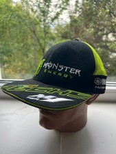 YAMAHA FACTORY RACING TEAM MONSTER ENERGY SNAPBACK TRUCKER CAP HAT ONE SIZE