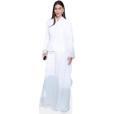 Vazira John (White Outfit) Life Size Cutout