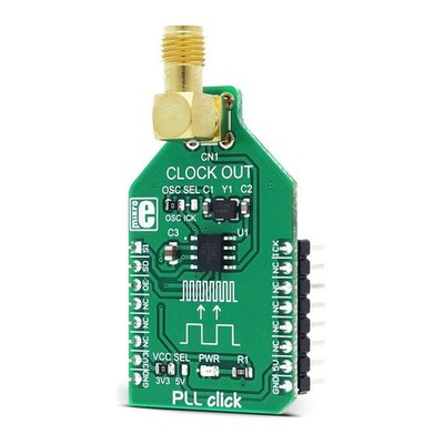 MikroElektronika PLL Click Board Adjustable System Clock Generator MIKROE-2993