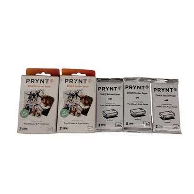 Prynt ZINK 2x3  Sticker Paper 40 Pack - New