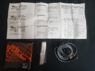 Einweglichtschranke (Empfänger) von ifm - opto efector OE 0002/OEE-V mit OVP
