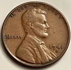 1941-D Lincoln Wheat Cent Penny XF Denver BN1217
