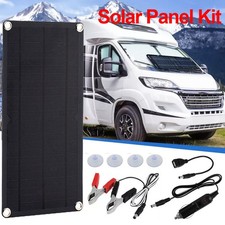 30W 12V Flexibel Solarpanel Solarmodul Solarzelle Solar Laderegler Kit-Camping