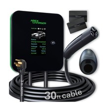 NACS Tesla Connector Level 2 EV Charger 48A 14-50 Plug 30ft Cable Wall-Mount