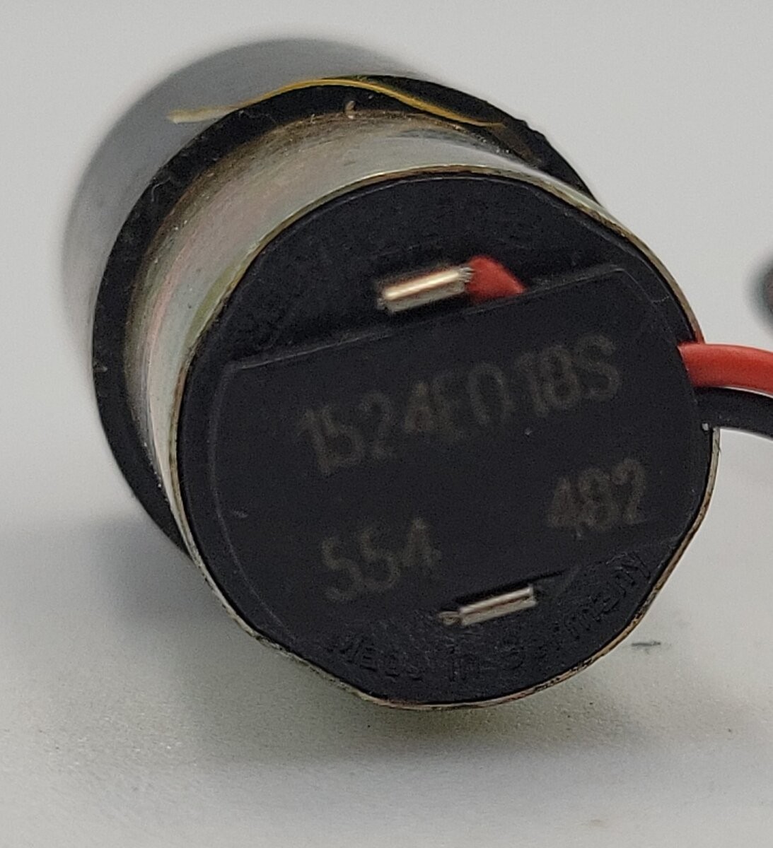 Faulhaber 1524E018S 18 Volt DC Can Motor with Pinion Gear