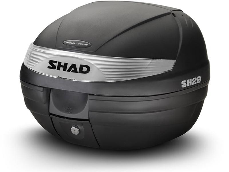 Shad Motorcycle Scooter SH29 Black Luggage Top Box Case 29 Litres