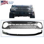 OEM front bumper Carbonized Gray grille molding insert for 2021- 26 Ford Bronco