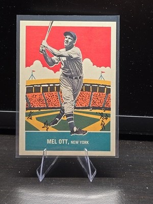 2013 Panini Golden Age Mel Ott #13 Delong Gum New York Giants