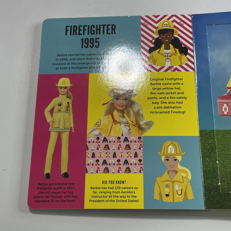 Barbie Press Out The Decades 60th Anniversary Hardcover Book NO Press Outs - Image 4 of 4