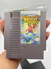 Adventures of Bayou Billy (Nintendo NES, 1989) - Very Nice Condition Complete