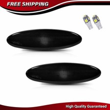 Smoked Rear Side Marker Light Housing For 1997-2004 Chevy Corvette C5 Wt10 Bulb Smoked Rear Side Marker Light Housing For 1997-2004 Chevy Corvette C5 Wt10 Bulb
