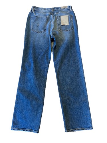 NWT Hudson Remi High Rise Straight Distressed Jeans Women's Size 29 Med Wash - Picture 5 of 18