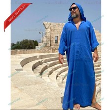 Cotton Kurta Men Casual kurta Gents Good For Festival Season Color Blue