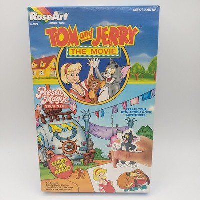 NEW ~ 1993 Tom & Jerry Presto Magix Adventure Playset NEW + RARE Rose Art /AA
