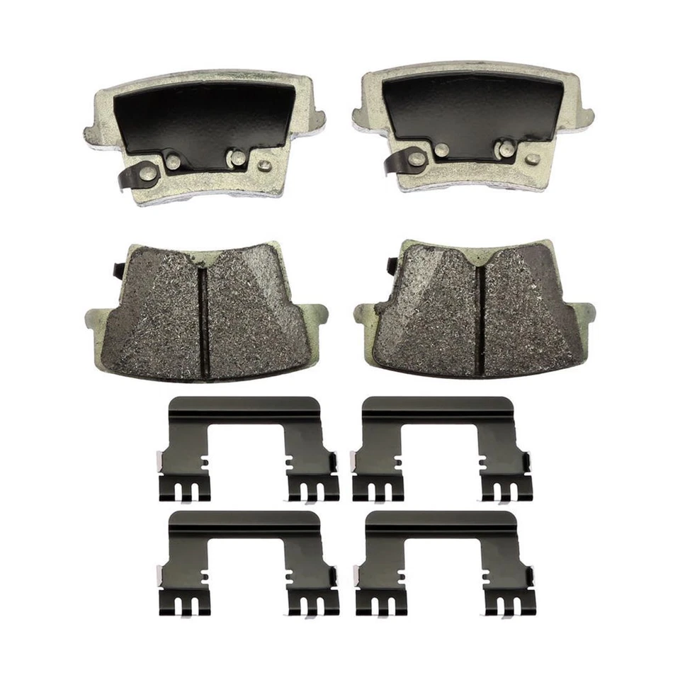 Front Rear Brake Pads of 2X Sets For Dodge Magnum AWD 5.7L 2005 2006 2007 2008 - Image 3 of 4