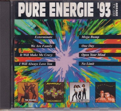 -1719- Pure Energie '93 - Mega Bump, No Limit u.a. -CD- nahezu neuwertig