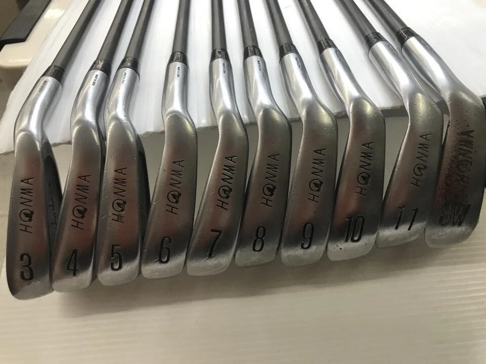 Honma LB-280 Iron Set 10pcs 3-SW Titanium Carbon M-40 Flex R - Image 3 of 4