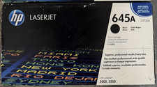 Genuine HP 645A Black Toner Cartridge 1 Black 9730A - Sealed