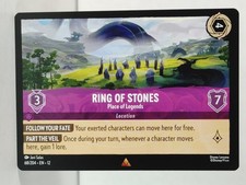 Ring of Stones - Place of Legends - Wilds Unknown #68 - LORCANA - NM -A