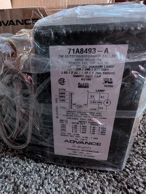 #ad Advance 71A8473 001D 400 Watt High Pressure Sodium Ballast $139.00