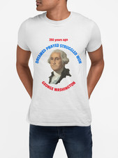 George Washington portrait tee | 250 Years Ago, Dreamed Prayed Struggled Won