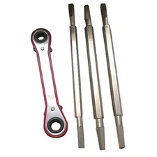 Larsen Supply 13-2111 4 Piece Seat Wrench Set