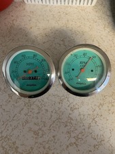 Dolphin Vintage Speedometer Rpm Guages Used Pair 3 Inside 3.5out Hot Rat Rod Dolphin Vintage Speedometer Rpm Guages Used Pair 3 Inside 3.5out Hot Rat Rod