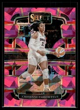 Cheyenne Parker-Tyus 2024 Panini Select WNBA Pink Ice Prizm Card #62