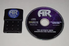 Action Replay AR Ver 1.08 Disc w/ Memory Card Game Enhancer Nintendo GameCube